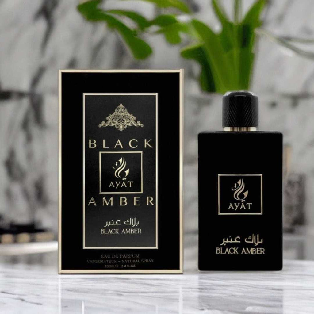 Buy Black Amber Arabian Unisex EDP Perfume By Ayat