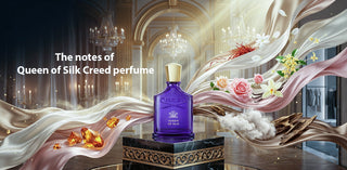 The notes of Creed Queen of Silk perfume
