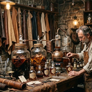 Leather perfumes