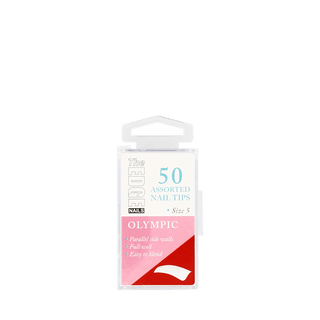 Olympic Assorted Nail Tips - 50 Pack