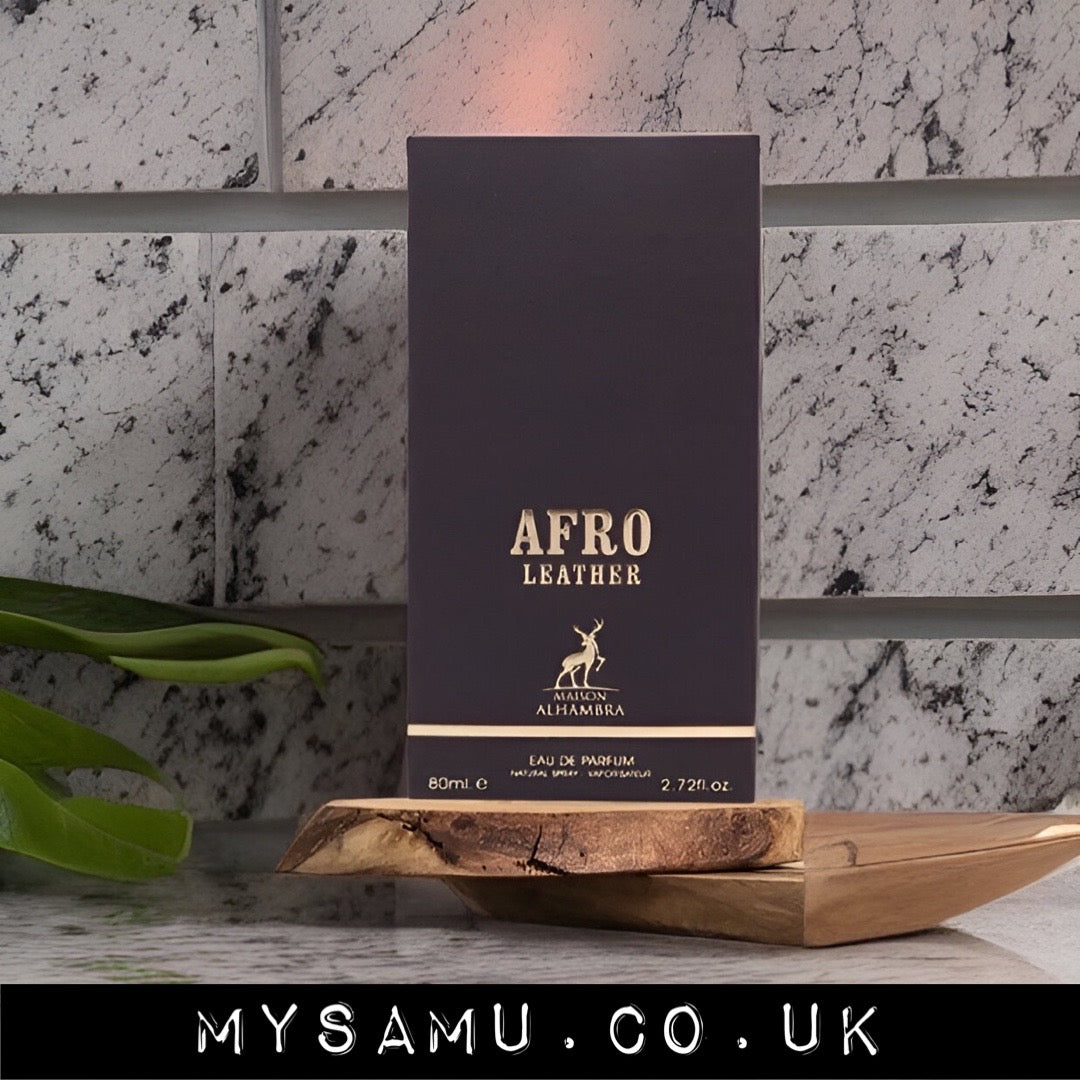 Afro Leather Unisex Perfume 80ml EDP By Alhambra