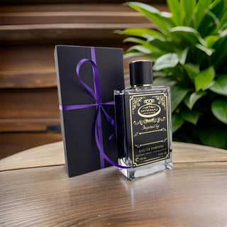 Elegant leather fragrance glass bottle unisex
