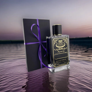 Elegant men's perfume glass bottle EDP