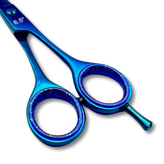 Haircut & Thinning Scissors Set - Blue