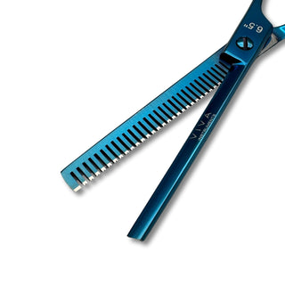 Haircut & Thinning Scissors Set - Blue
