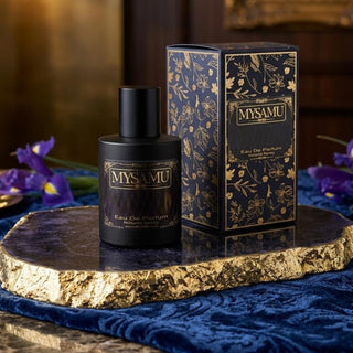 Long lasting amber and mint masculine edp