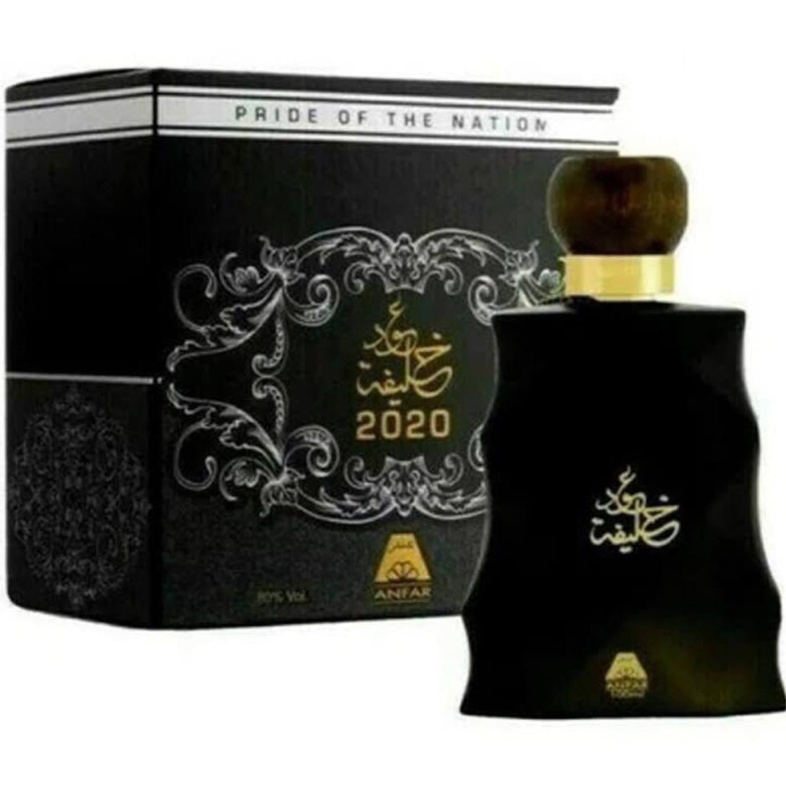 mysamu.co.uk ARABIC PERFUME 2020 Oudh Khalifa 100ml Black Perfume