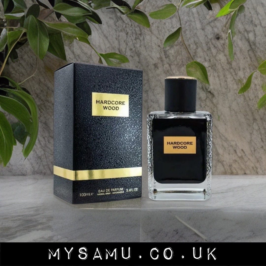 mysamu.co.uk Arabic Perfume Hardcore Wood Unisex Perfume 100ml EDP By Fragrance World