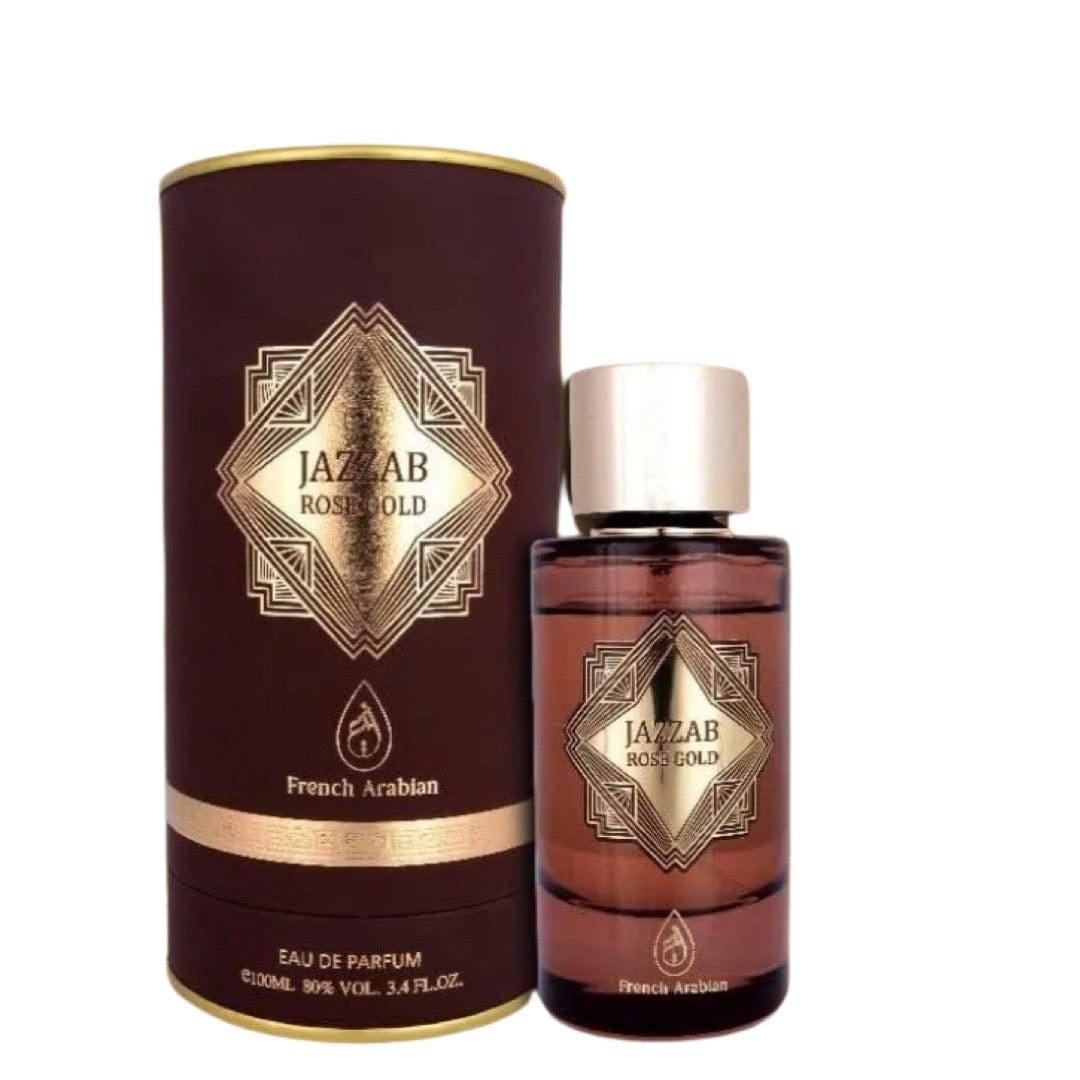 Jazzab Rose Gold Arab Perfume –Oud for Her EDP 100ml By French Arabian