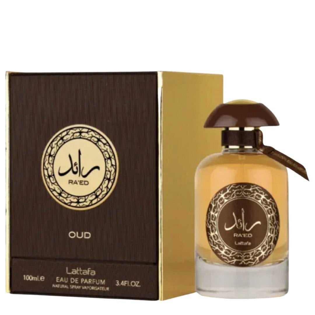 mysamu.co.uk ARABIC PERFUME Raed Oud Unisex Perfume EDP 100ml By Lattafa Scent