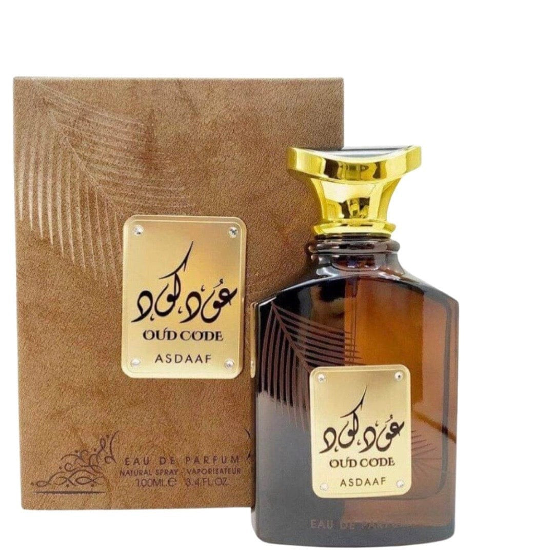 mysamu.co.uk ARABIC PERFUME Unisex Parfum OUD CODE ASDAAF 100ml EDP Natural Spray For Men & Women By Lattafa