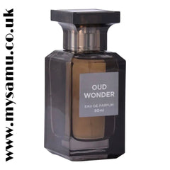 mysamu.co.uk ARABIC PERFUME Unisex Parfum Oud Wonder | Eau De Parfum 80ml | By Fragrance World