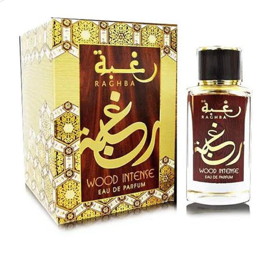 mysamu.co.uk ARABIC PERFUME Wood Intense Raghba 100ml Eau De Parfum By Lattafa