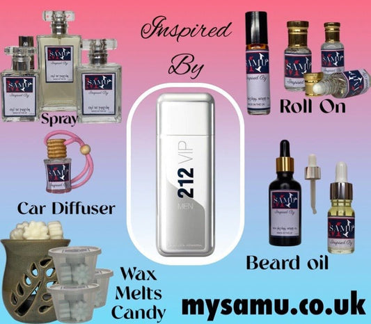 mysamu.co.uk Fragrance FC-01 INSPIRED BY 212 VIP MEN PERFUME