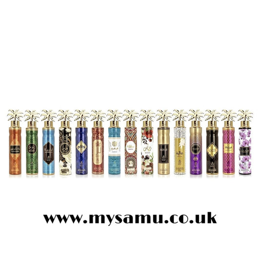mysamu.co.uk Home fragrance Air Freshener 300ml PARADISE home and car spray By Ayat