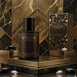 Premium masculine fragrance perfume deep warm luxury scent